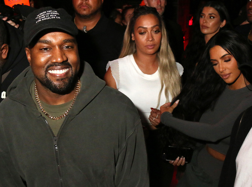 Kim Kardashian, La La Anthony, Kanye West Kim Kardashian, La La Anthony, Kanye West